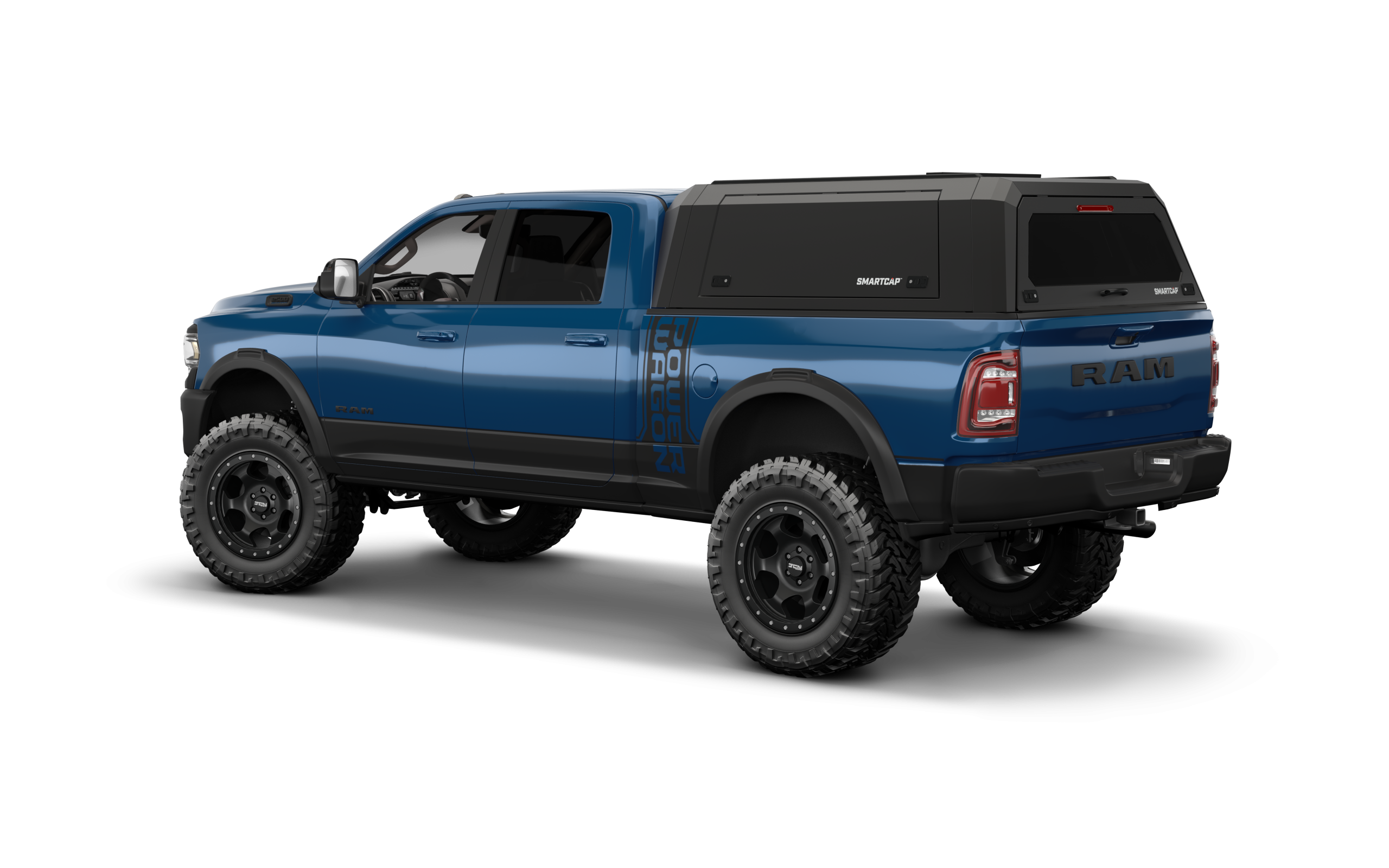 Peak Equipment : Dodge RAM 1500 Dark Blue with Canopy Hardtop RSI SMARTCAP EVOa Black