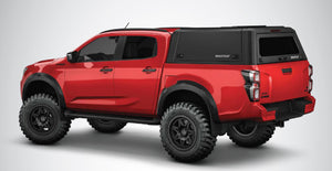 Isuzu D-Max N60 red with Canopy Hardtop RSI SMARTCAP EVOa Adventure - Escape for sure