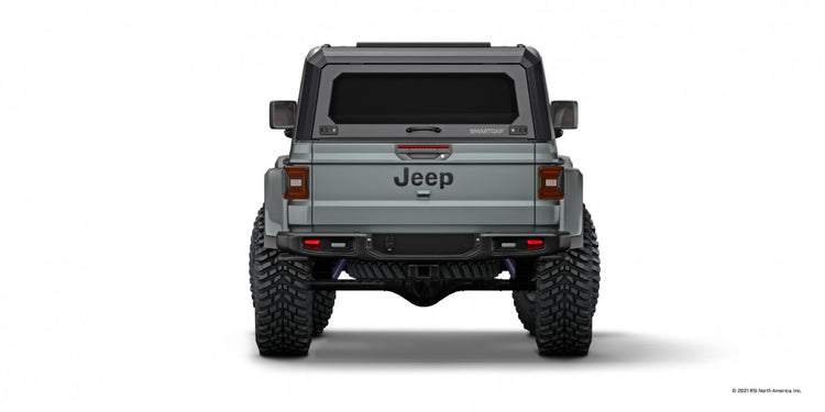 Sophisticated Adventure : Jeep Gladiator JT Grey and Canopy Hardtop RSI SMARTCAP EVOa Black