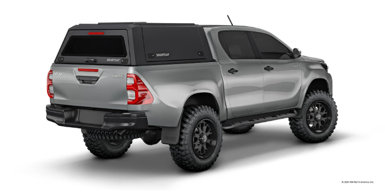 Bold contrast: Toyota Hilux Revo Dark Grey with RSI SMARTCAP EVOa Adventure Black