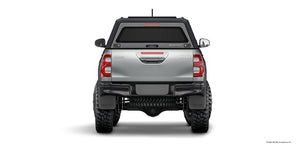 Rugged elegance: Hilux Revo Dark Grey and Canopy Hardtop RSI SMARTCAP EVOa Black