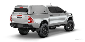 Pure Elegance: Toyota Hilux Revo White with Canopy Hardtop RSI SMARTCAP EVOa Adventure White