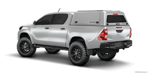 Perfect Symbiosis: Toyota Hilux Revo in Snow White and Canopy Hardtop RSI SMARTCAP EVOa