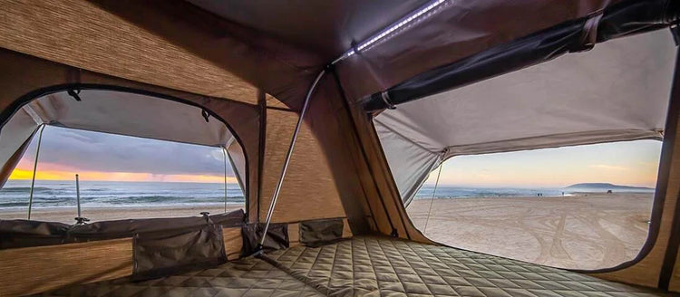 Interior of Rooftop tent Esperance by ARB 4X4