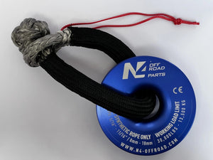 Blue ring pulley with soft shackle
