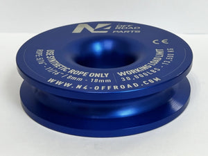 Blue N4 offroad reeving ring for 8 to 18mm rope