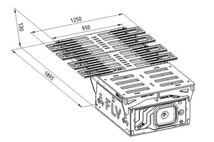 Defender 110 wood box diagram
