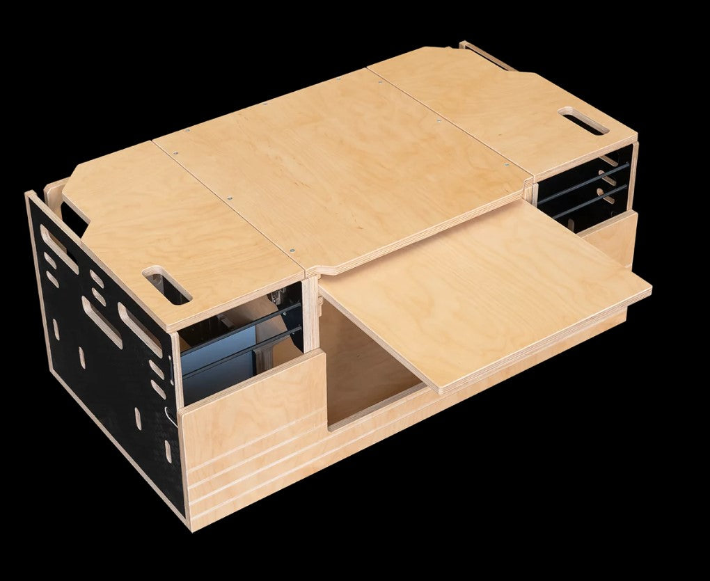 FLV wooden box interior fittings