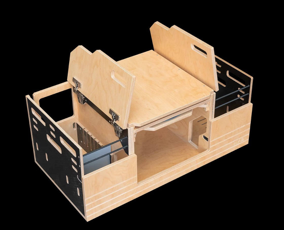 Double-compartment design box