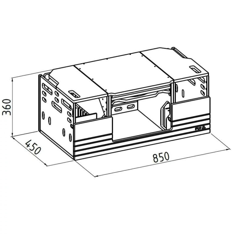 cabinet dimensions layout