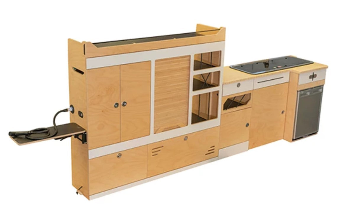 Wooden interior box van for L2 vehicles