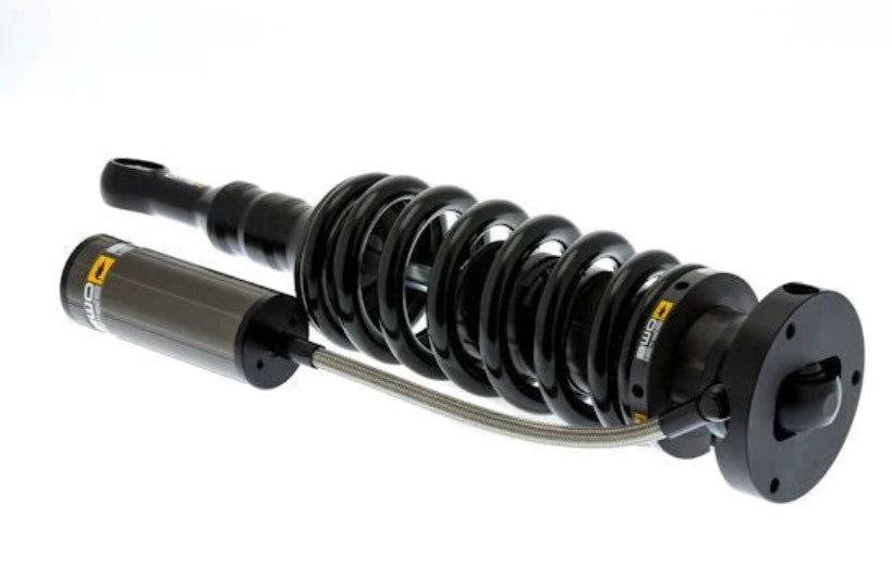 shock absorber with spring OME BP51 grey and black on white background