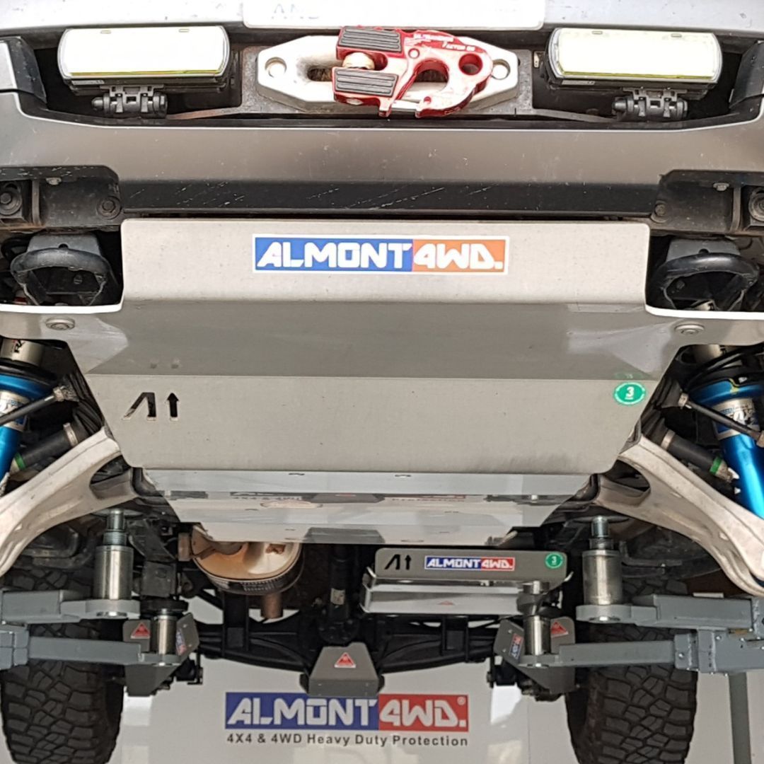 Almont4wd Engine Guard - Aluminum - Ford Raptor 2019-22 Bi-Turbo