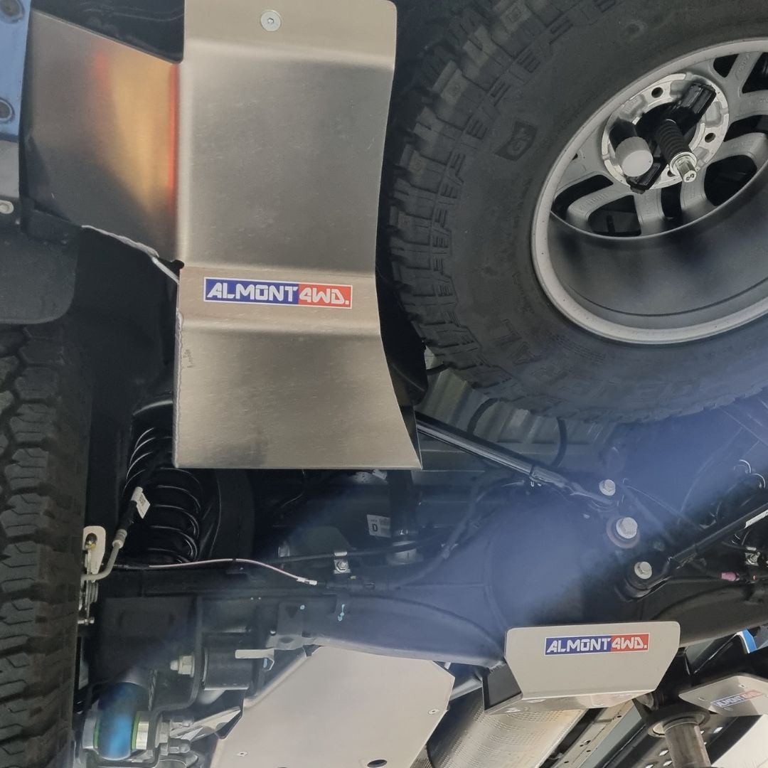 Almont4wd AdBlue Cover - Aluminum - Ford Raptor 2019-22 Bi-Turbo
