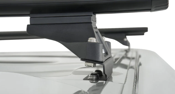 Premium solution: Set of 3 oval roof racks for 2014+ Ford Transit Custom