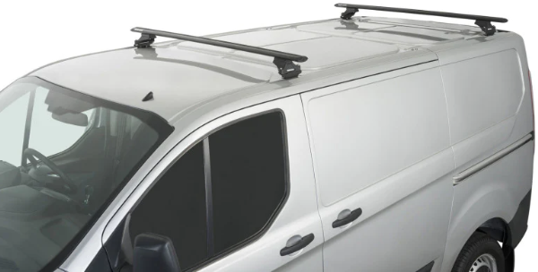 Elegance and functionality: 3 oval roof rack kit for 2014+ Ford Transit Custom