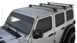 Jeep Wrangler JL premium equipment: Rhino-Rack roof rack package - Absolute reliability
