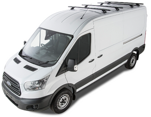 Oval roof bar kit Rhinorack: Ford Transit 2014+ Adapted