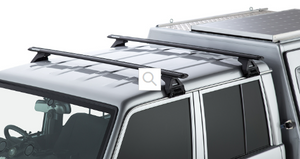 Double Roof Rack Rhinorack - Toyota Land Cruiser 79 | Easy Installation