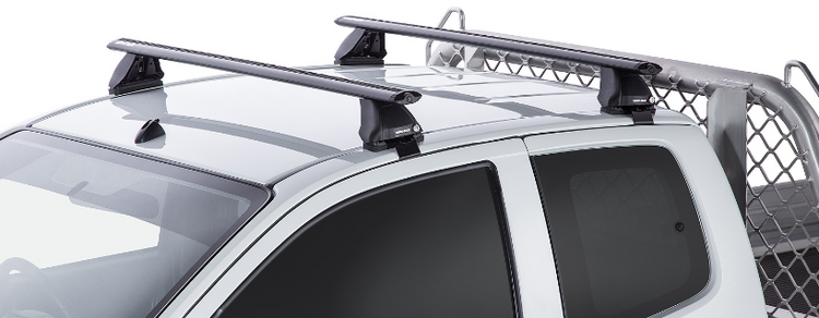 Isuzu D-max Carrying Accessories - Vortex Bars with Clamp Attachment, 2012-2020