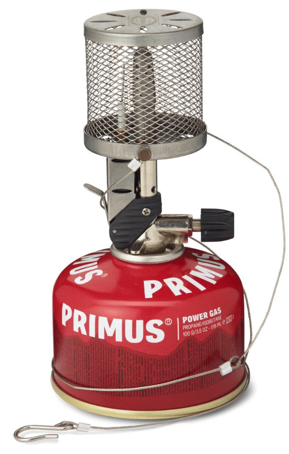 Primus lantern with wire mesh