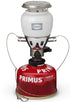 primus bank lantern with red gas