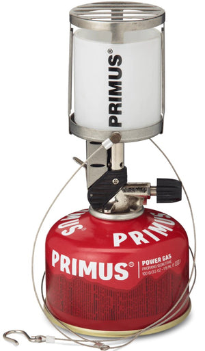 primus glass lantern with metal top grid