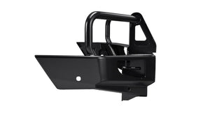 Side view of a black ARB steel bumper for Jeep Grand Cherokee