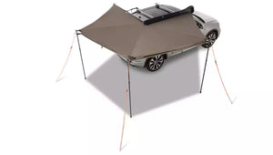 Aerial view of a Awning short Rhinorack on roof bars