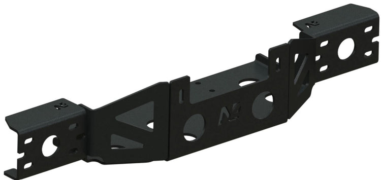 N4 offroad winch plate in 3D on white background
