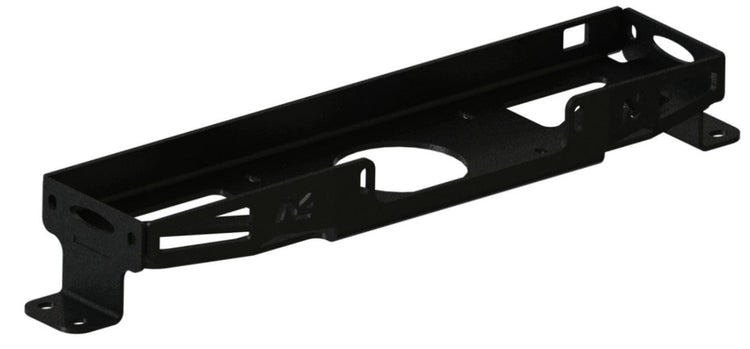 Black N4 offroad winch plate for Land Cruiser 76 or 78 or 79