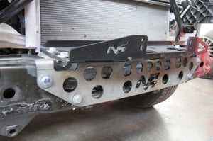 N4 offroad winch plate with multiple holes