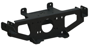 3D N4 winch plate, black on white background