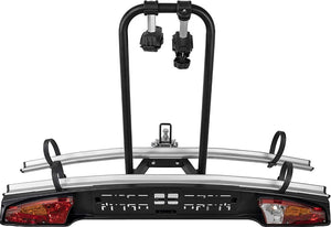 Menabo 2-seater bike rack with black fasteners