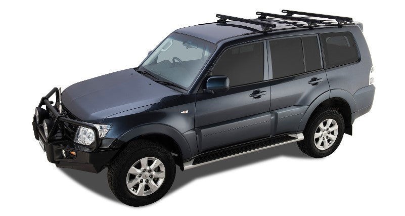 Adjustable Roof Bars Rhinorack - Accessory Mitsubishi Pajero 2007 and Up