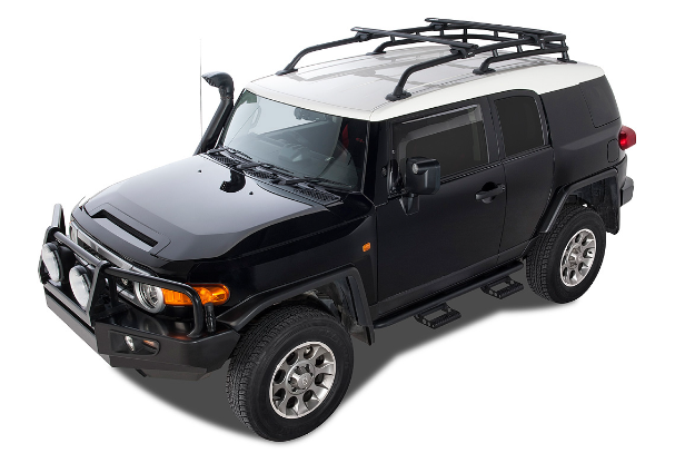 Reinforced roof rails Rhinorack for Toyota FJ Cruiser 2011 and more