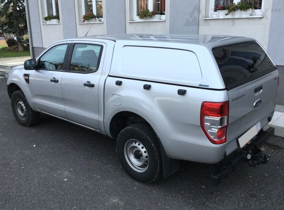 Aeroklas Canopy Hardtop - Commercial - Ford Ranger Double Cab - 2012-2022 White - PN3GZ