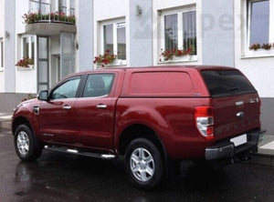 Aeroklas Canopy Hardtop - Commercial - Ford Ranger Double Cab - 2012-2022 Red - PNNDT