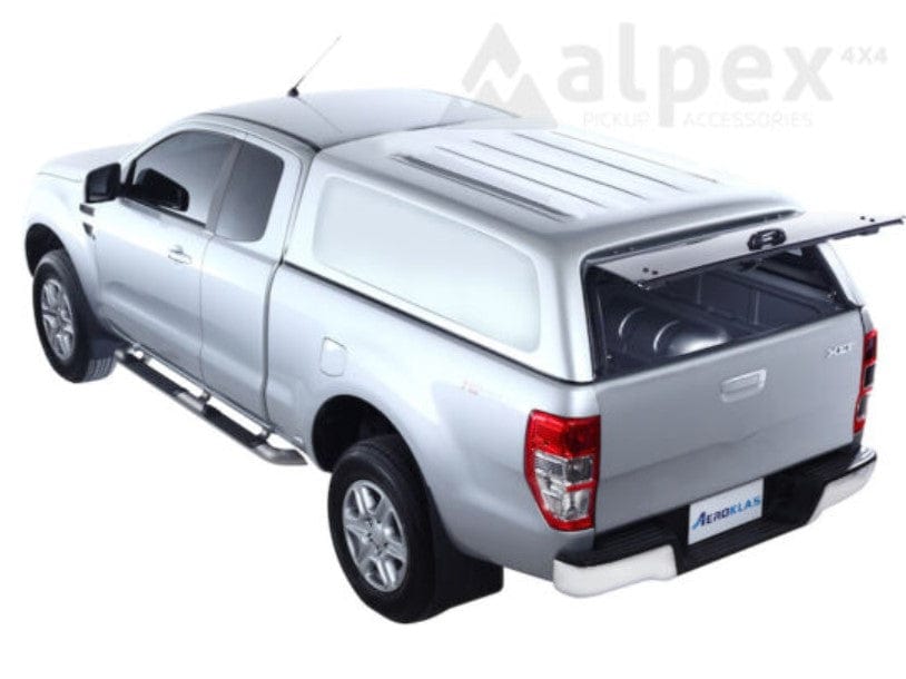 Aeroklas Canopy Hardtop - Commercial - Ford Ranger Extra-Cab - 2012-2022 Blue - PN3F1 / Without Central locking