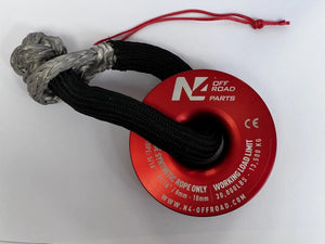 N4 Offroad winch ring - 13.5T - Red