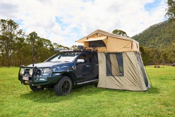 Roof tent annex with integrated ground sheet - TJM Yulara