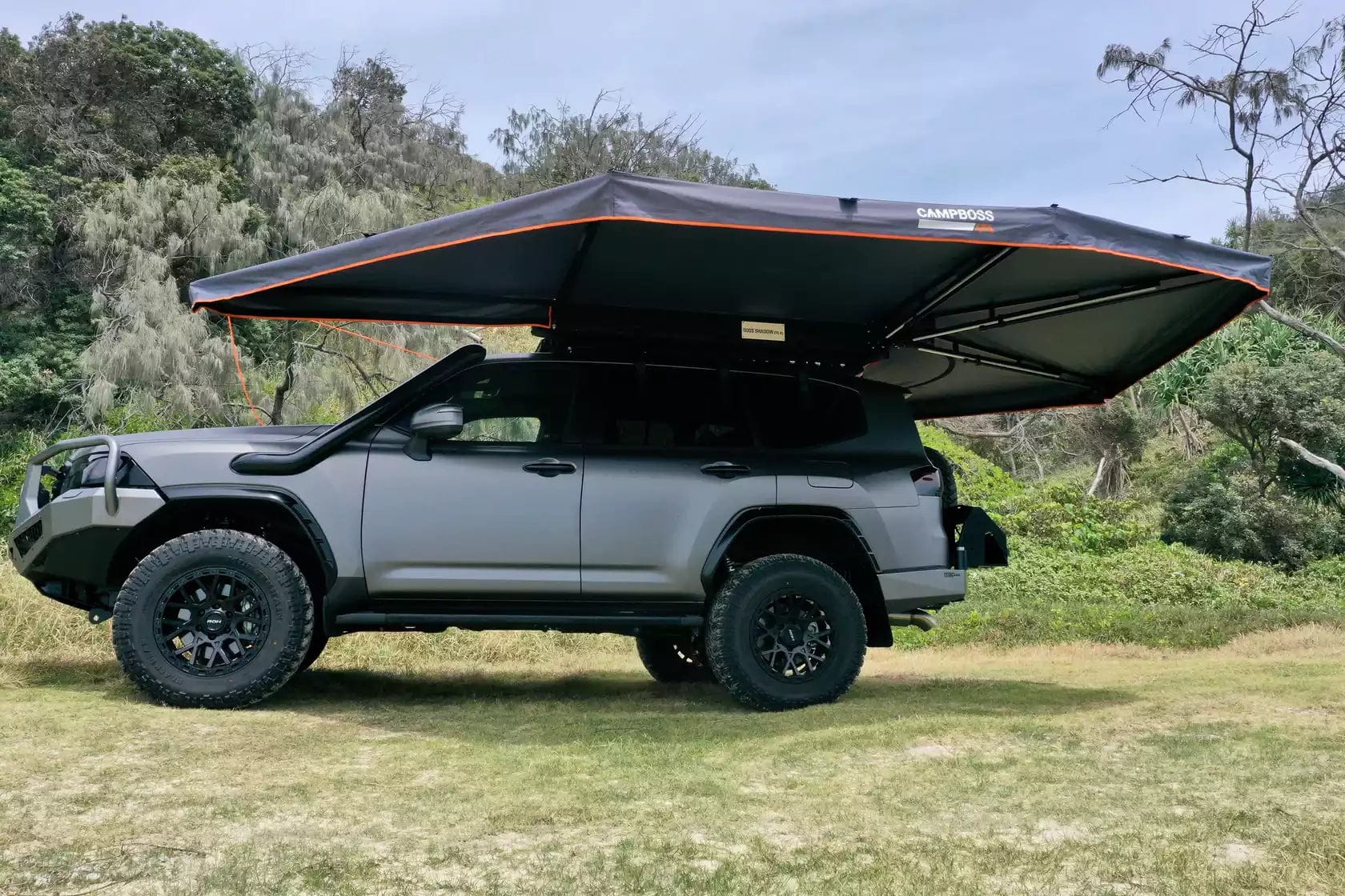 Awning 4x4 Circular Campboss 270° XL - Free-standing