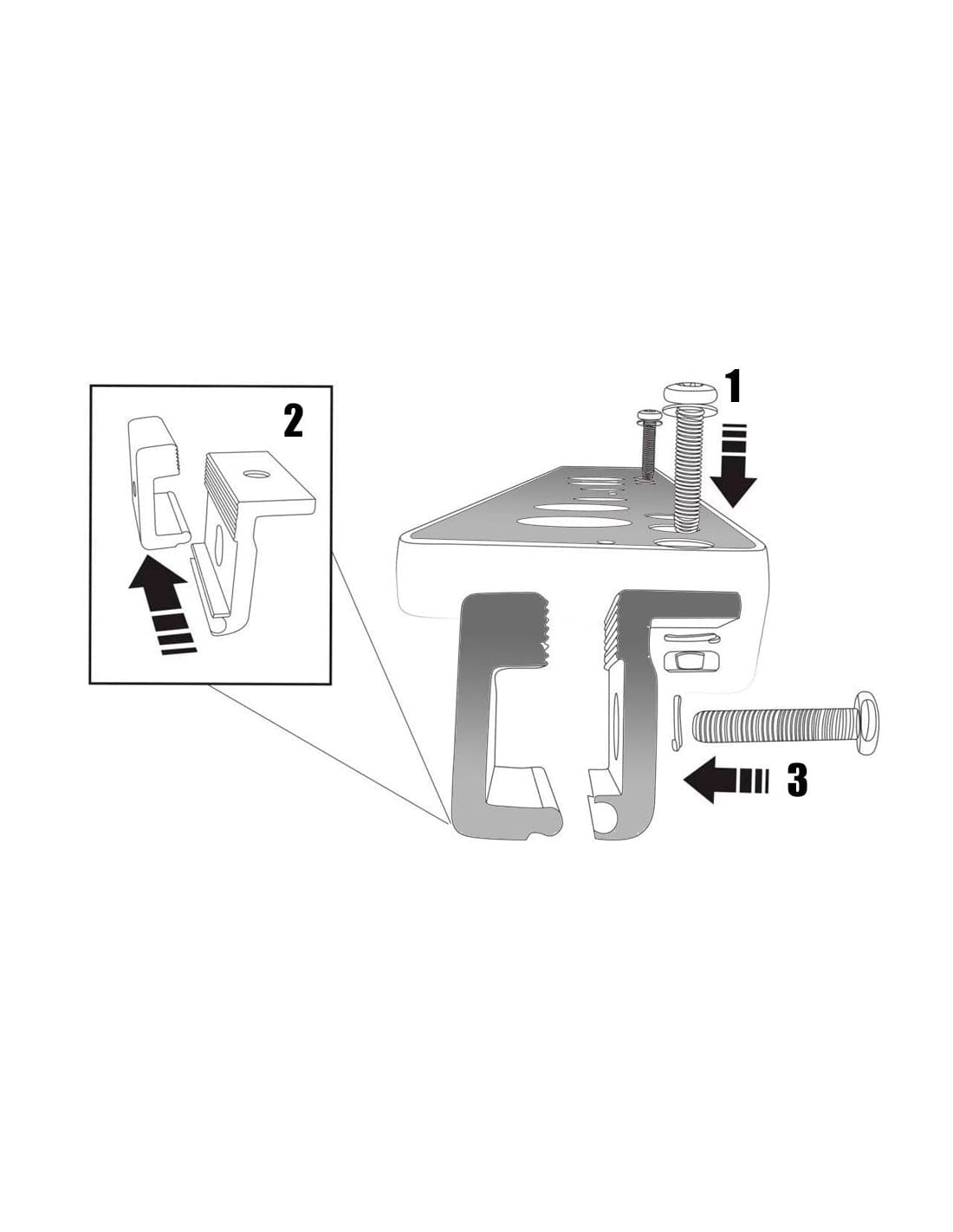 Carrying bar on Bed Truck with aluminum structure BULLFACE