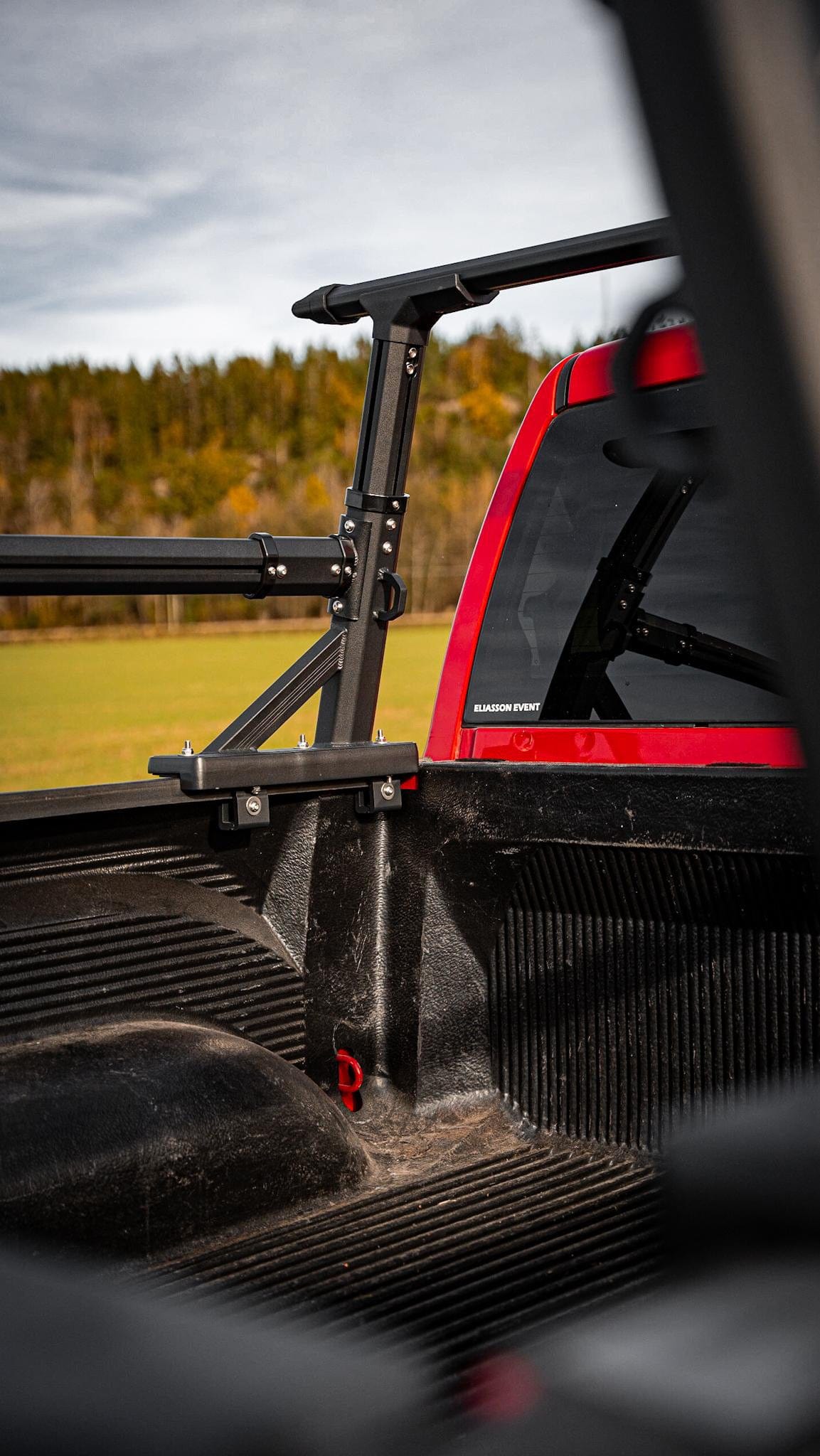 Carrying bar on Bed Truck with aluminum structure BULLFACE