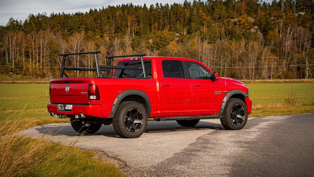 Carrying bar on Bed Truck with aluminum structure BULLFACE