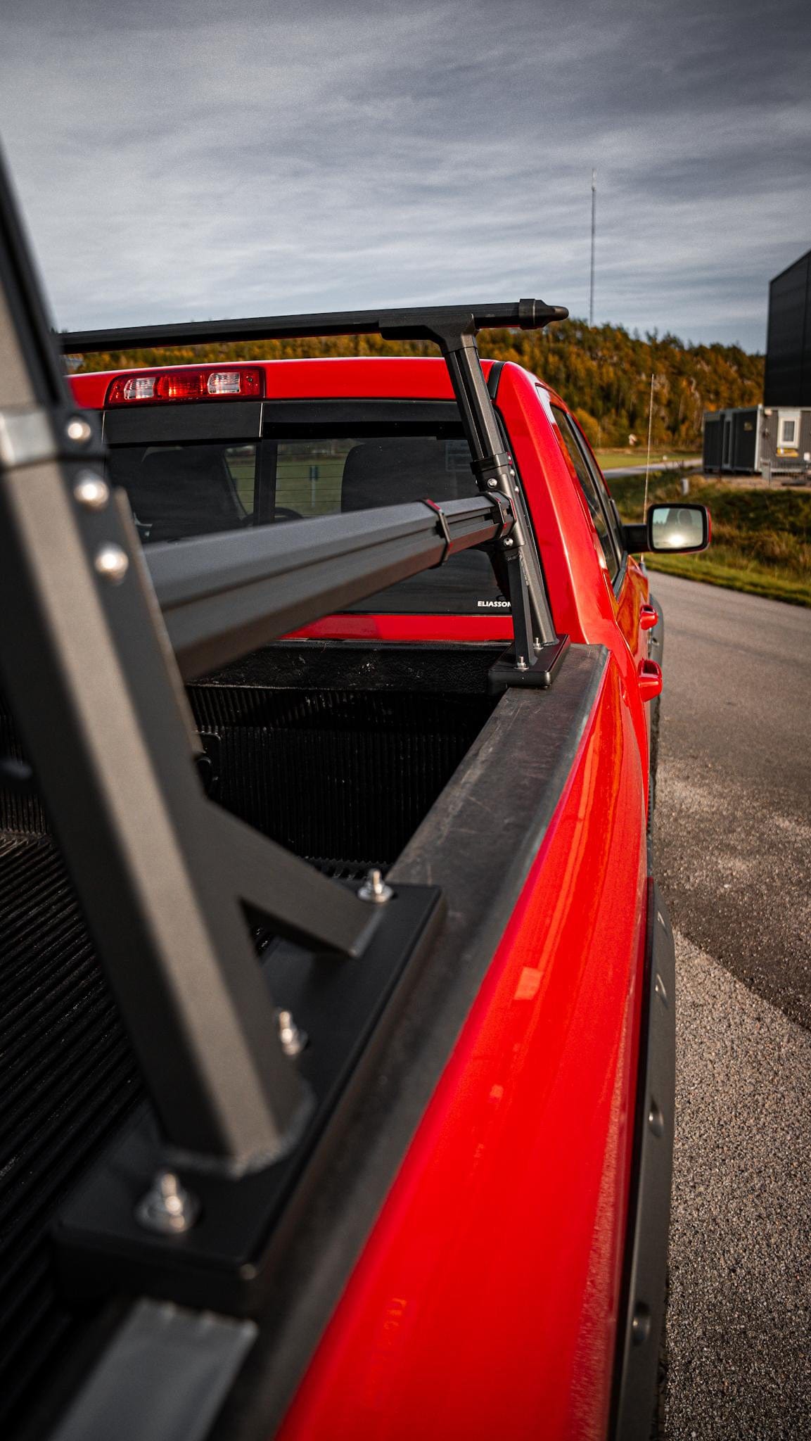 Carrying bar on Bed Truck with aluminum structure BULLFACE