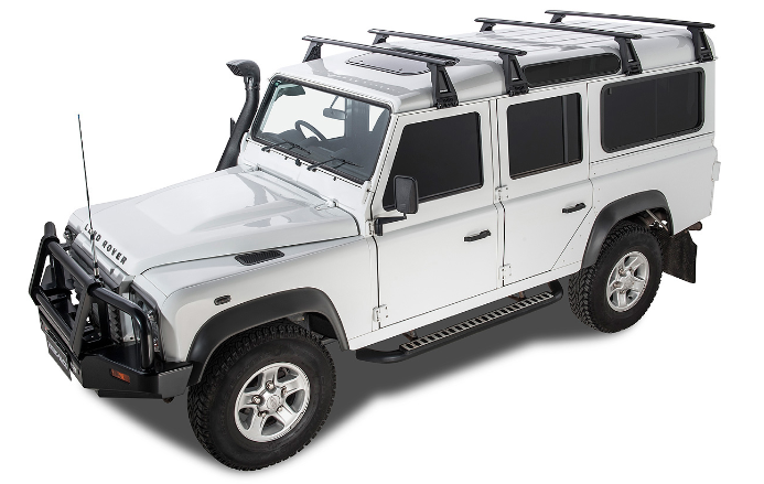 Rhinorack for Defender - 4 Roof Bars, Perfect for 1993-2020