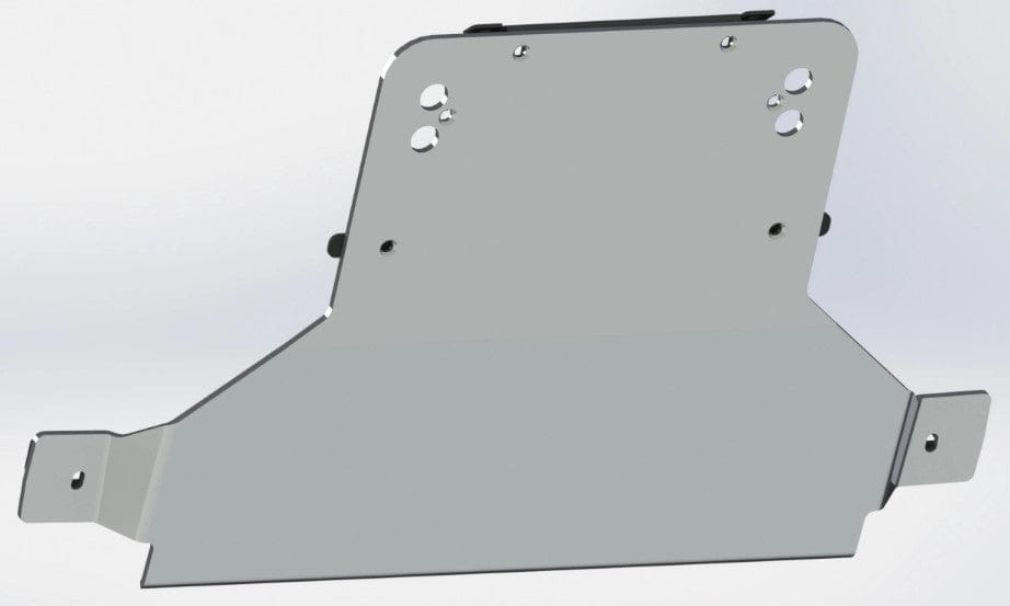 N4 gearbox and transfer shroud - Aluminium 8mm - Volkswagen Amarok 2011+