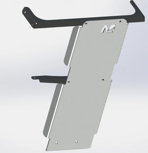 3D-modelled N4 protection with grey bar attachment