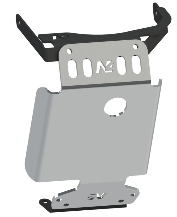 N4 Oil Pan Shield - Aluminum 6mm - Jeep Wrangler JK 2.8L